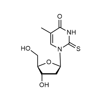 2-Thiothymidine Chemical Structure