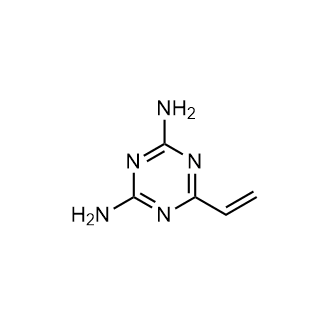 2-Vinyl-4,6-diamino-1,3,5-triazine Chemical Structure