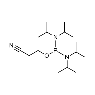 3-((Bis(diisopropylamino)phosphino)oxy)propanenitrile Chemical Structure