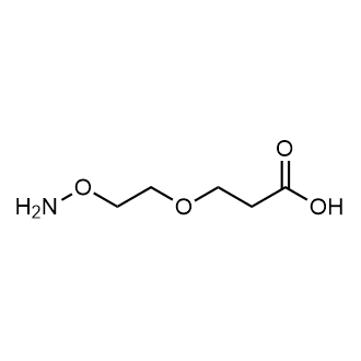 3-(2-(Aminooxy)ethoxy)propanoic acid Chemical Structure