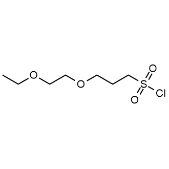 3-(2-Ethoxyethoxy)propane-1-sulfonyl chloride Chemical Structure