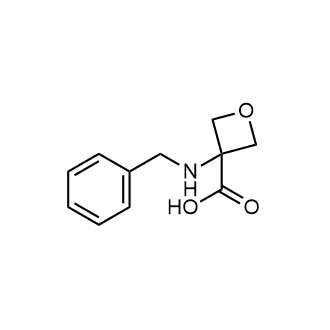 3-(Benzylamino)oxetane-3-carboxylic acid Chemical Structure