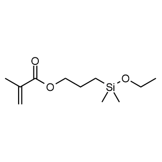 3-(Ethoxydimethylsilyl)propyl methacrylate(stabilizedwithBHT) Chemical Structure