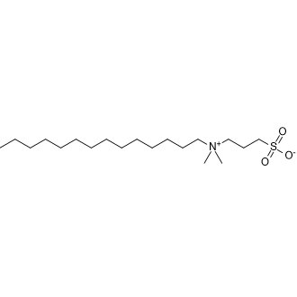 3-(N,N-Dimethylmyristylammonio)propanesulfonate Chemical Structure