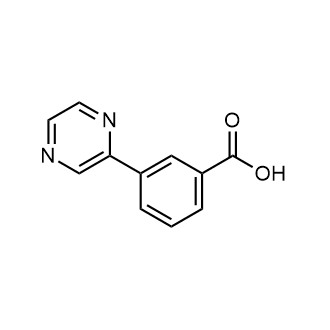 3-(Pyrazin-2-yl)benzoic acid Chemical Structure