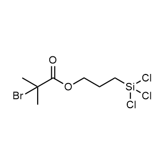 3-(Trichlorosilyl)propyl 2-Bromo-2-methylpropanoate Chemical Structure