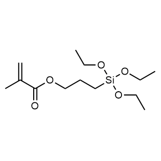 3-(Triethoxysilyl)propyl methacrylate(stabilizedwithBHT) Chemical Structure