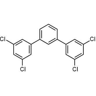 3,3'',5,5''-Tetrachloro-1,1':3',1''-terphenyl 化学構造