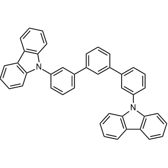 3,3''-Di(9H-carbazol-9-yl)-1,1':3',1''-terphenyl Chemical Structure