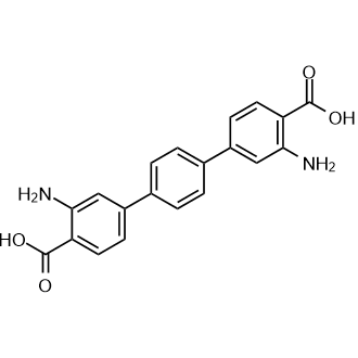 3,3''-Diamino-[1,1':4',1''-terphenyl]-4,4''-dicarboxylicacid Chemical Structure