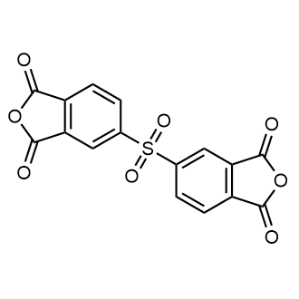 3,3',4,4'-Diphenylsulfonetetracarboxylic dianhydride Chemical Structure