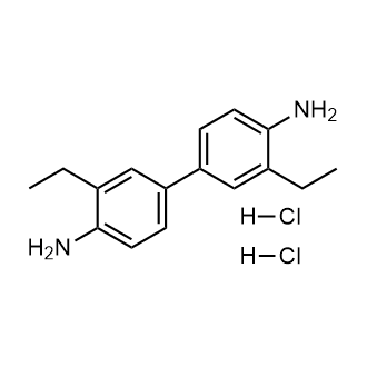 3,3'-Diethylbenzidine dihydrochloride Chemical Structure