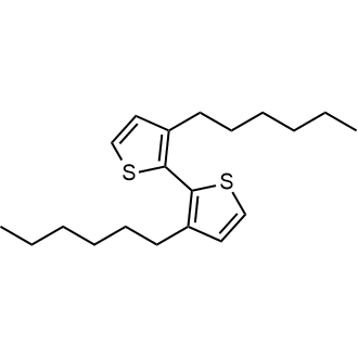 3,3'-Dihexyl-2,2'-bithiophene Chemical Structure