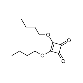 3,4-Dibutoxycyclobut-3-ene-1,2-dione Chemical Structure