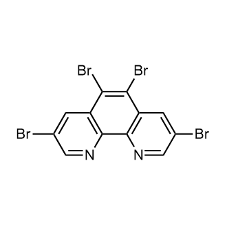 3,5,6,8-Tetrabromo-1,10-phenanthroline Chemical Structure