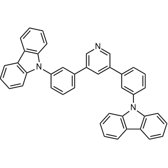 3,5-Bis(3-(9H-carbazol-9-yl)phenyl)pyridine Chemical Structure