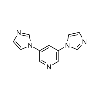 3,5-Di(1H-imidazol-1-yl)pyridine Chemische Struktur