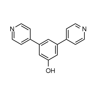 3,5-Di(pyridin-4-yl)phenol Chemische Struktur