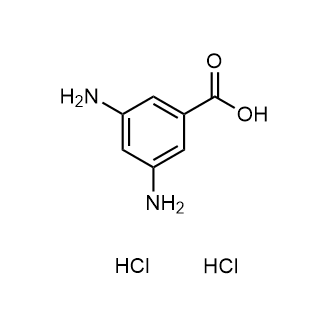 3,5-Diaminobenzoic acid dihydrochloride التركيب الكيميائي