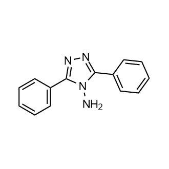 3,5-Diphenyl-4H-1,2,4-triazol-4-amine Chemical Structure