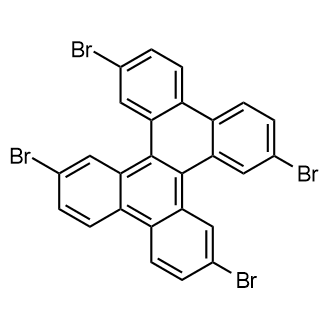 3,6,11,14-Tetrabromodibenzo[g,p]chrysene 化学構造