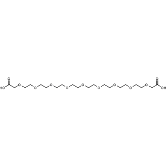 3,6,9,12,15,18,21,24,27-Nonaoxanonacosanedioic acid Chemical Structure