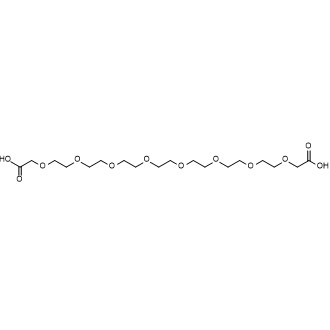 3,6,9,12,15,18,21,24-Octaoxahexacosanedioic acid Chemical Structure