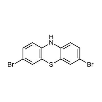 3,7-Dibromo-10H-phenothiazine التركيب الكيميائي