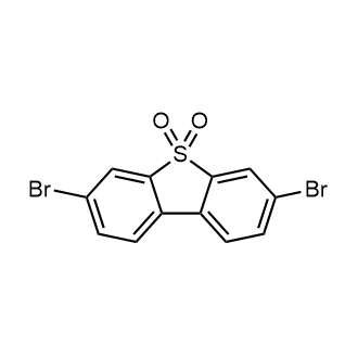 3,7-Dibromodibenzothiophene 5,5-Dioxide 化学構造