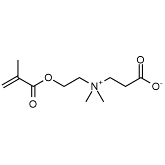 3-[[2-(Methacryloyloxy)ethyl]dimethylammonio]propionate Chemische Struktur