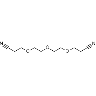 3-{2-[2-(2-cyanoethoxy)ethoxy]ethoxy}propanenitrile Chemical Structure