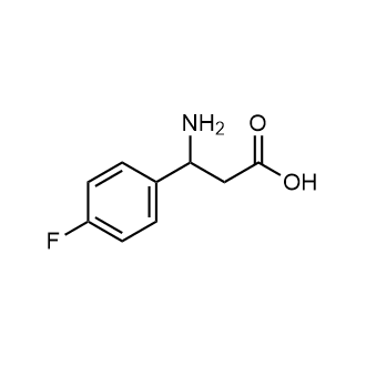 3-Amino-3-(4-fluorophenyl)propionic acid Chemical Structure