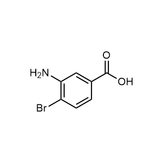 3-Amino-4-bromobenzoic acid Chemical Structure