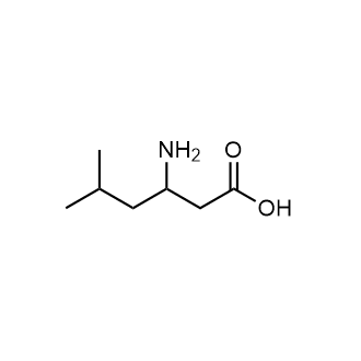 3-Amino-5-methylhexanoic acid التركيب الكيميائي