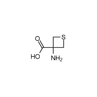 3-Aminothietane-3-carboxylic acid Chemical Structure