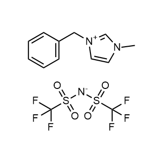 3-benzyl-1-methyl-1H-imidazol-3-ium bis((trifluoromethyl)sulfonyl)amide Chemical Structure