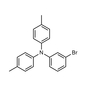 3-Bromo-4',4''-dimethyltriphenylamine Chemische Struktur