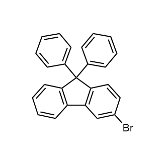 3-Bromo-9,9-diphenyl-9H-fluorene Chemical Structure