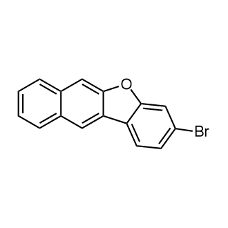 3-Bromonaphtho[2,3-b]benzofuran Chemische Struktur