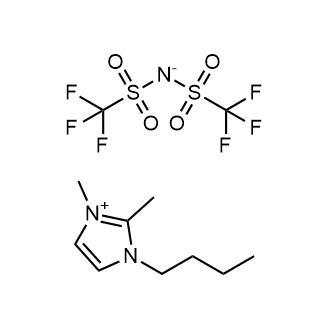 3-Butyl-1,2-dimethyl-1H-imidazol-3-ium bis((trifluoromethyl)sulfonyl)amide Chemical Structure