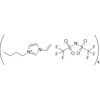 3-Butyl-1-vinyl-1H-imidazol-3-iumbis((trifluoromethyl)sulfonyl)amide,homopolymer Chemical Structure