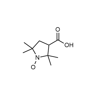 3-Carboxy-2,2,5,5-tetramethylpyrrolidine 1-Oxyl Free Radical 化学構造