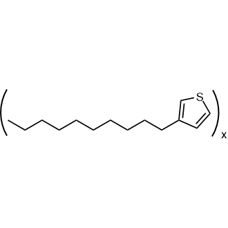 3-Decylthiophene homopolymer Chemische Struktur