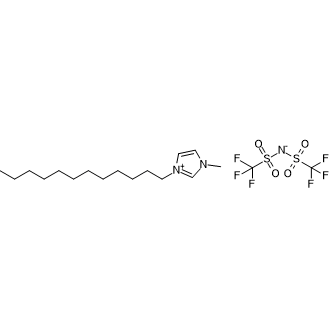 3-Dodecyl-1-methyl-1H-imidazol-3-ium bis((trifluoromethyl)sulfonyl)amide Chemical Structure