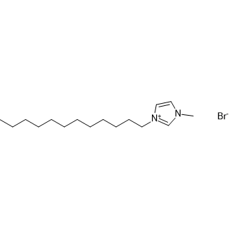 3-Dodecyl-1-methyl-1H-imidazol-3-ium Bromide Chemical Structure