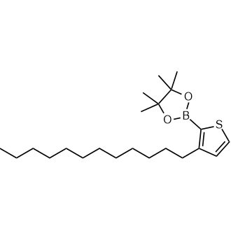 3-Dodecyl-2-(4,4,5,5-tetramethyl-1,3,2-dioxaborolan-2-yl)thiophene Chemical Structure