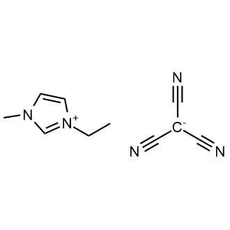 3-Ethyl-1-methyl-1H-imidazol-3-ium Tricyanomethanide Chemische Struktur