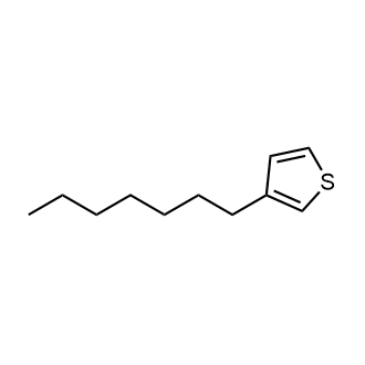 3-Heptylthiophene Chemical Structure