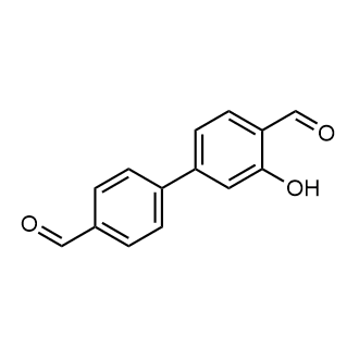 3-Hydroxy-[1,1'-biphenyl]-4,4'-dicarbaldehyde 化学構造