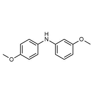 3-Methoxy-N-(4-methoxyphenyl)aniline Chemical Structure